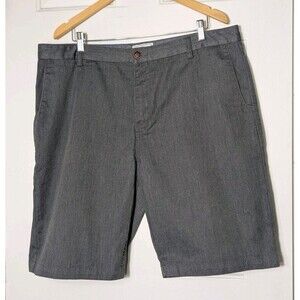 Billabong Chino Shorts Mens 38 Charcoal Gray Side Pocket Casual Surfer Logo